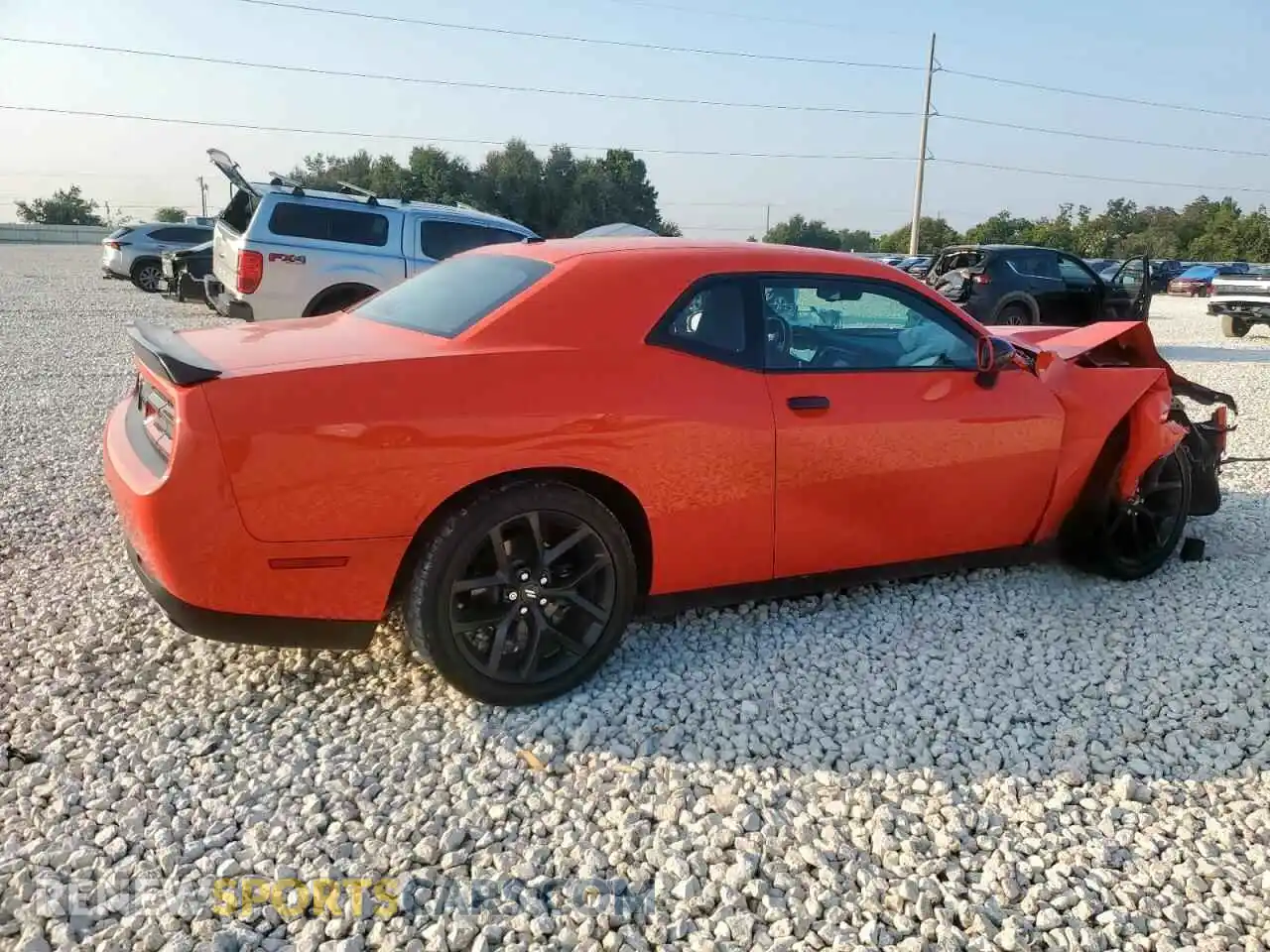 3 Photograph of a damaged car 2C3CDZJG8PH549716 DODGE CHALLENGER 2023