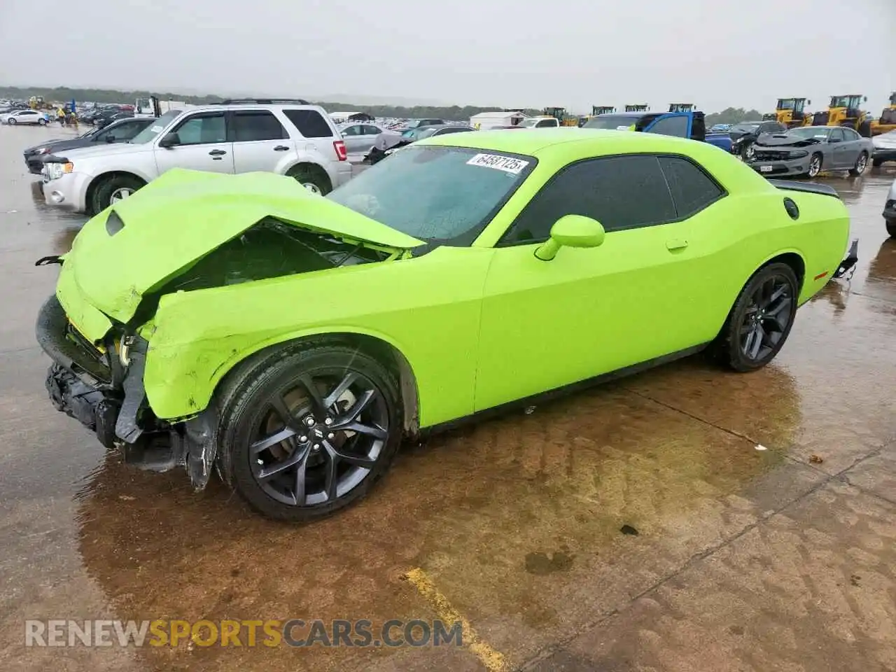 1 Photograph of a damaged car 2C3CDZJG9PH614637 DODGE CHALLENGER 2023