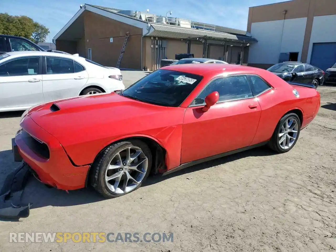 1 Photograph of a damaged car 2C3CDZJGXPH507144 DODGE CHALLENGER 2023
