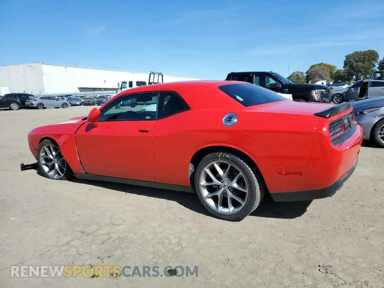 2 Photograph of a damaged car 2C3CDZJGXPH507144 DODGE CHALLENGER 2023
