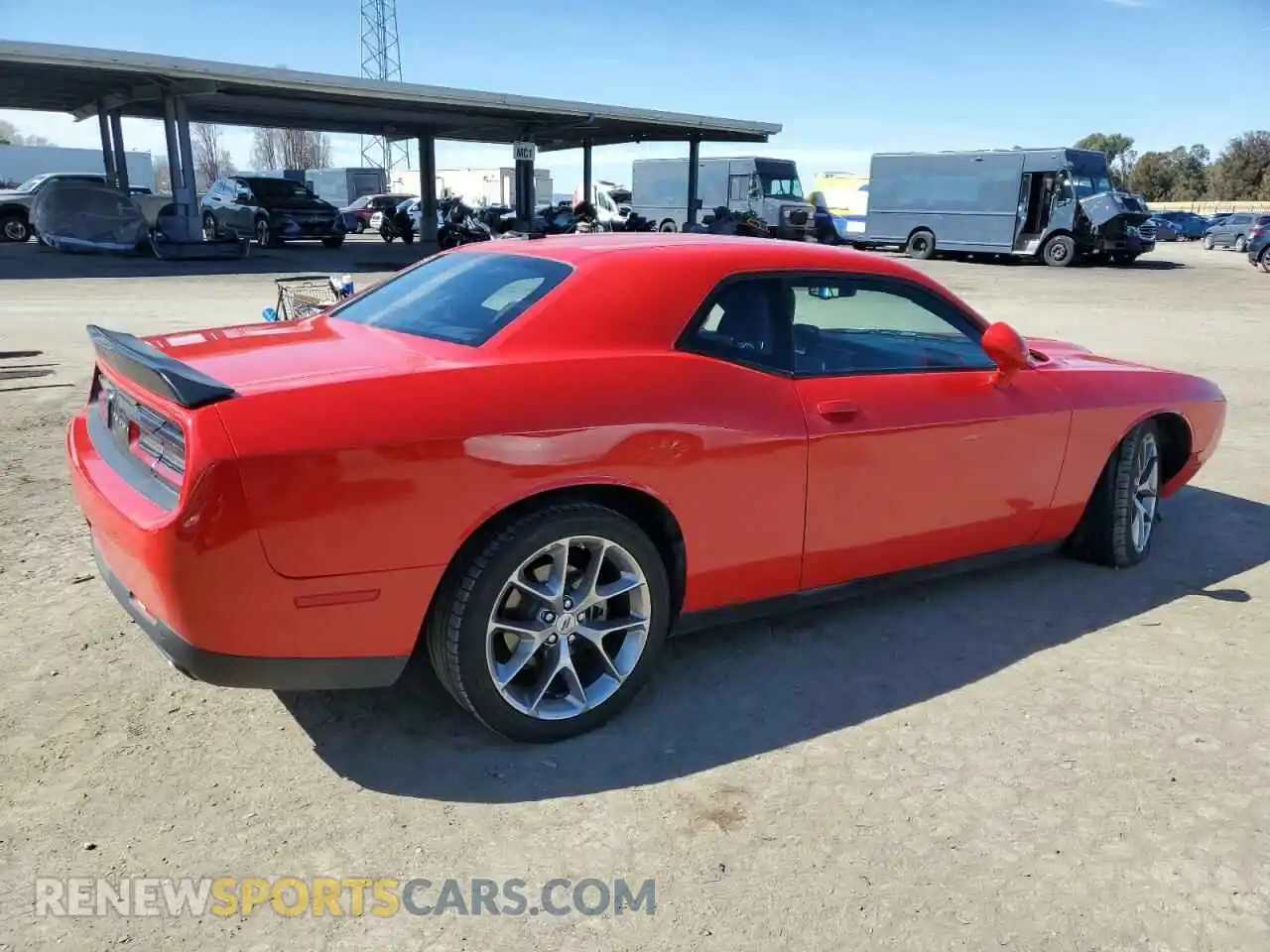 3 Photograph of a damaged car 2C3CDZJGXPH507144 DODGE CHALLENGER 2023