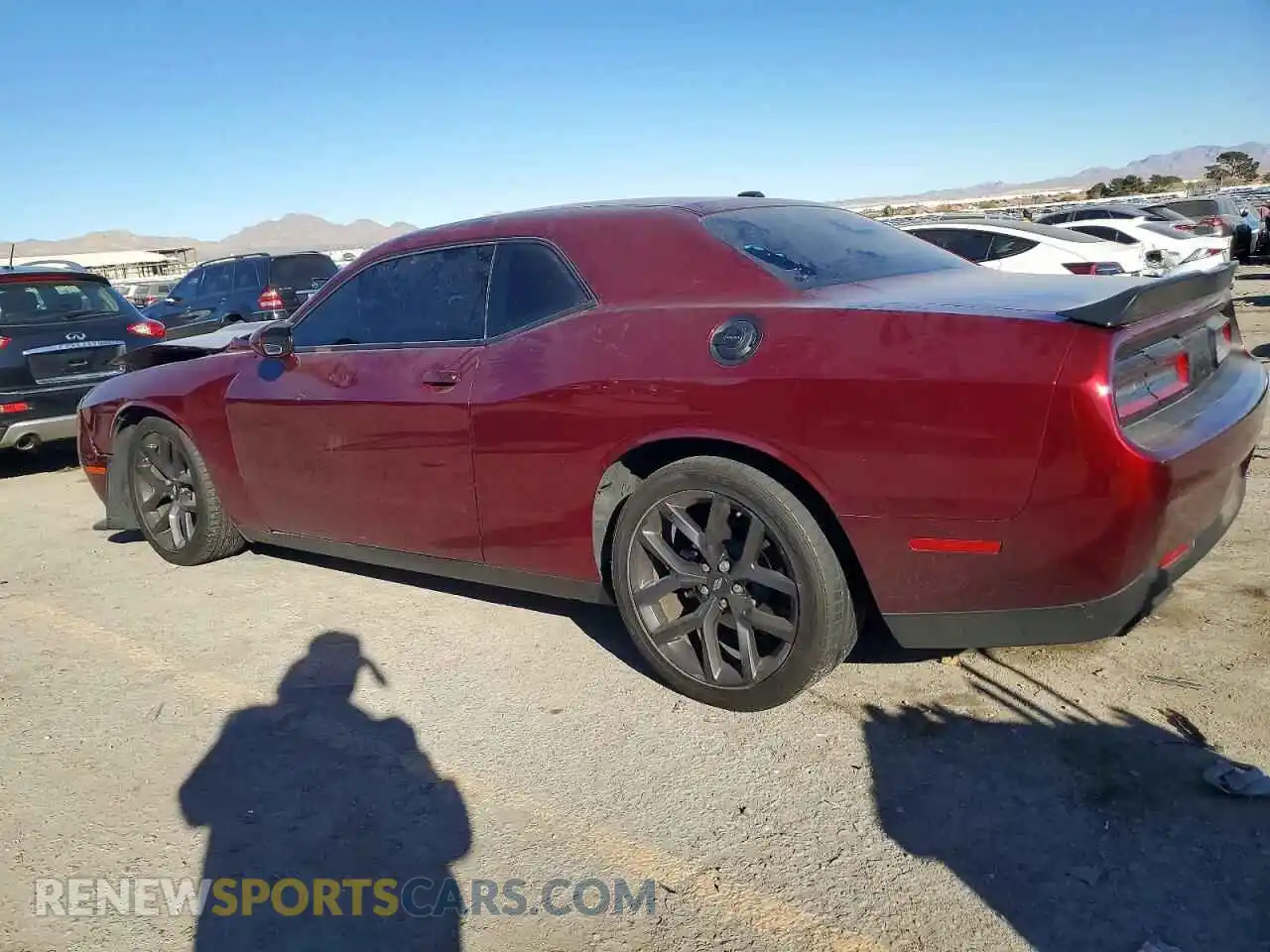 2 Photograph of a damaged car 2C3CDZJGXPH582300 DODGE CHALLENGER 2023