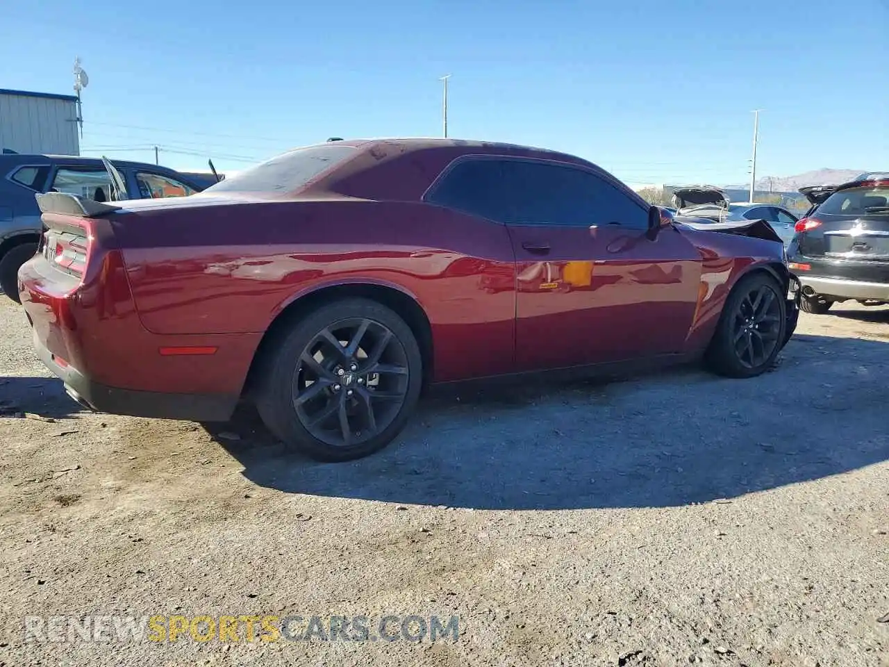 3 Photograph of a damaged car 2C3CDZJGXPH582300 DODGE CHALLENGER 2023