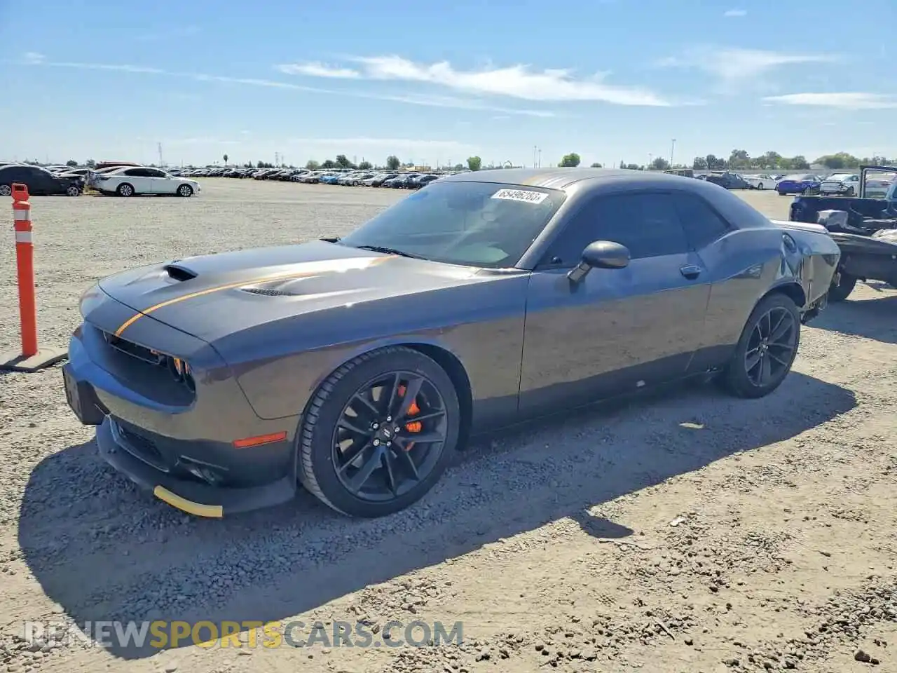 1 Photograph of a damaged car 2C3CDZJGXPH637523 DODGE CHALLENGER 2023