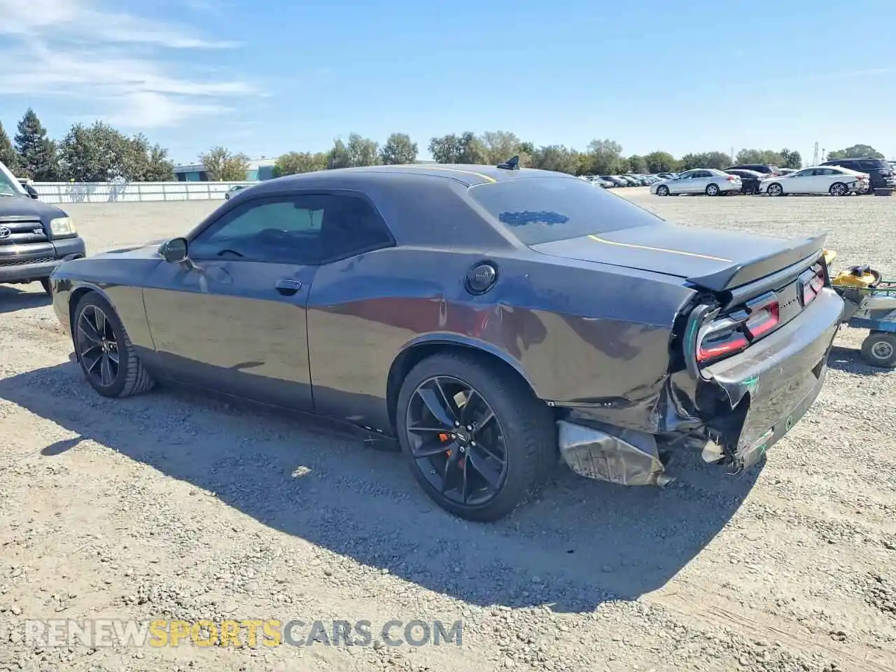 2 Photograph of a damaged car 2C3CDZJGXPH637523 DODGE CHALLENGER 2023