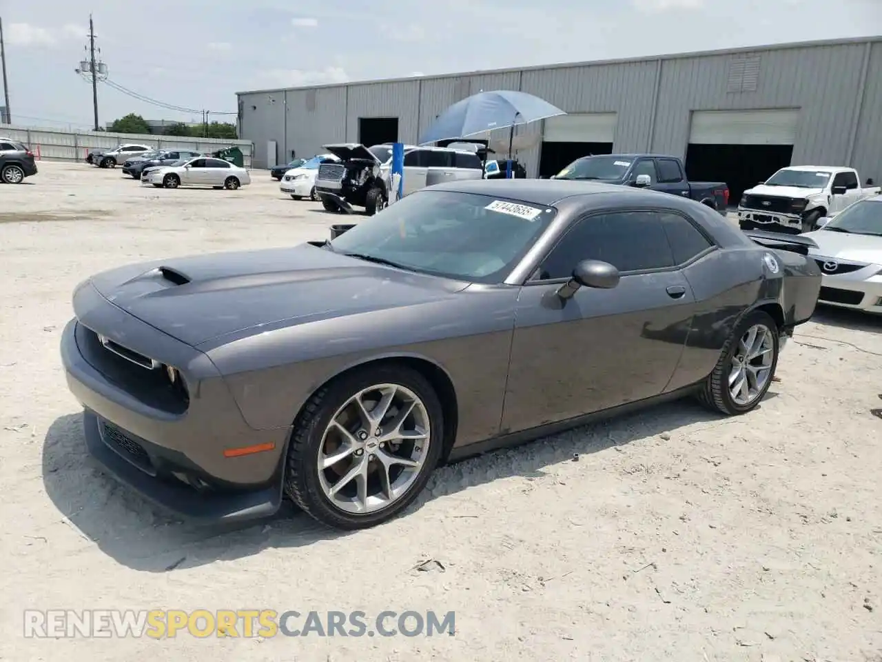 1 Photograph of a damaged car 2C3CDZJGXPH665306 DODGE CHALLENGER 2023