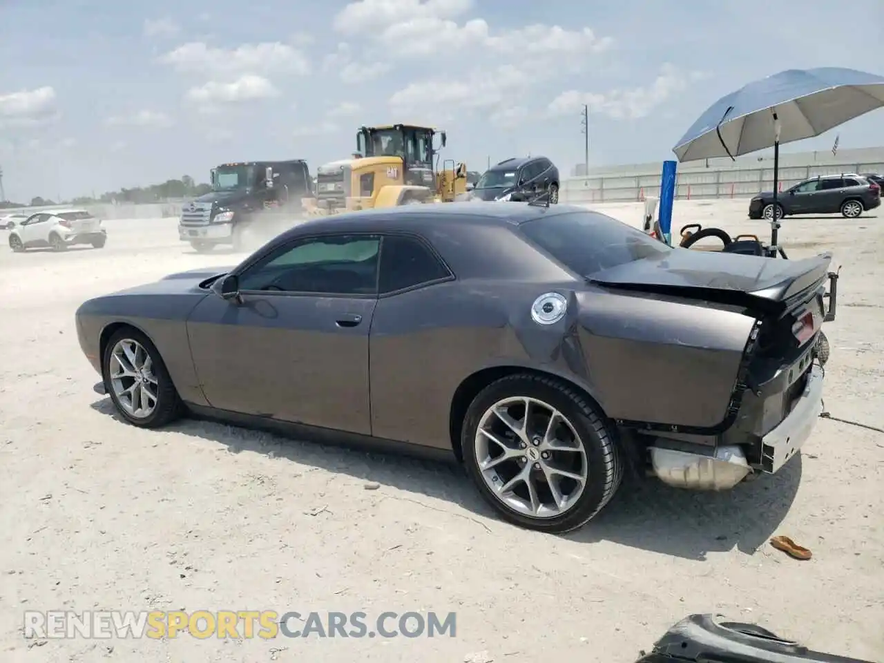 2 Photograph of a damaged car 2C3CDZJGXPH665306 DODGE CHALLENGER 2023