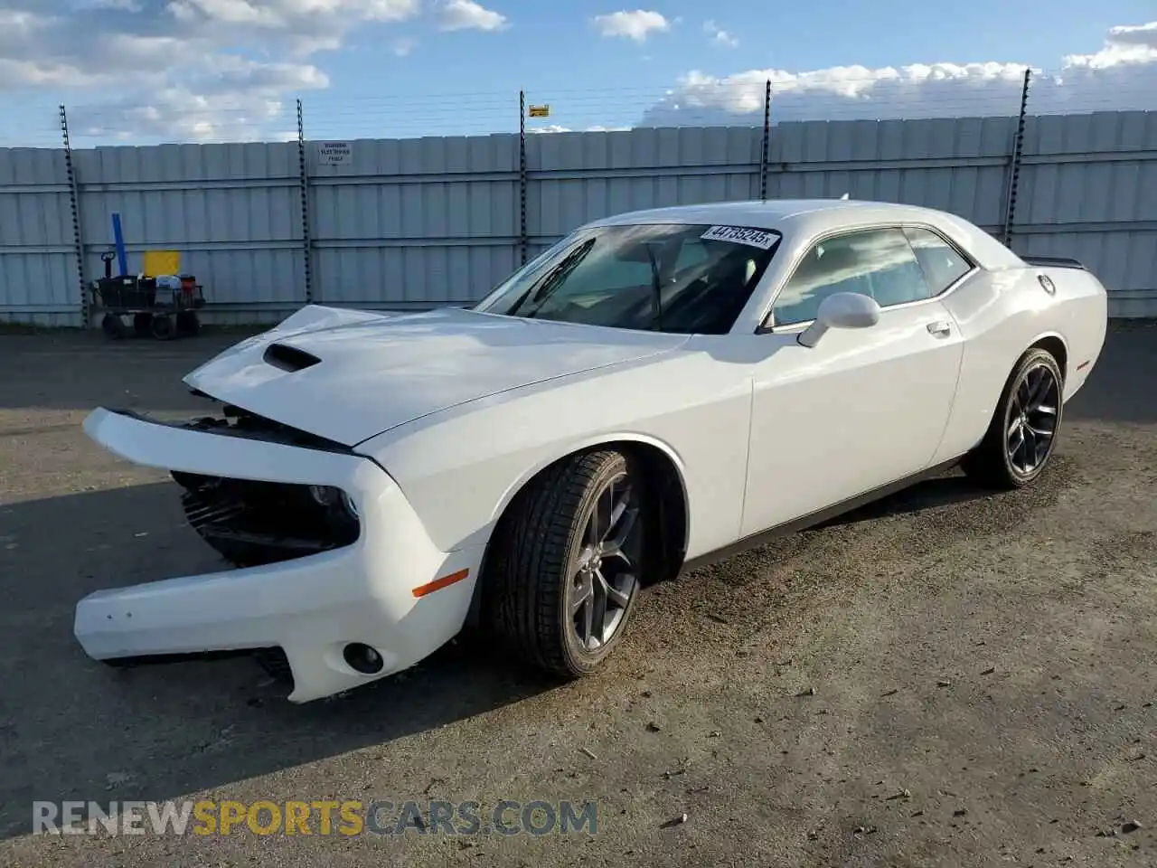 1 Photograph of a damaged car 2C3CDZJGXPH694367 DODGE CHALLENGER 2023