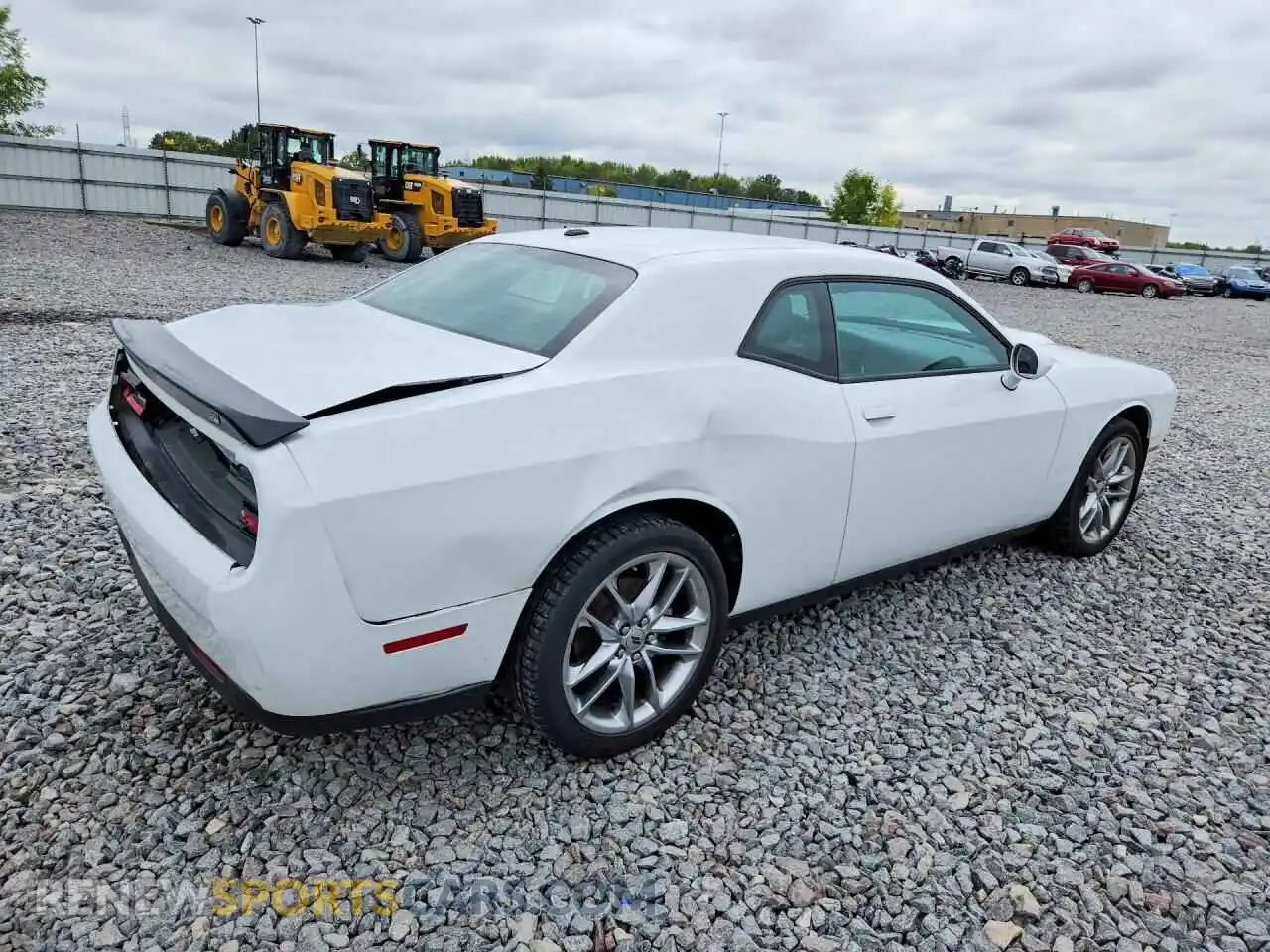 3 fotografías del automóvil dañado 2C3CDZKG0PH596057 DODGE CHALLENGER 2023