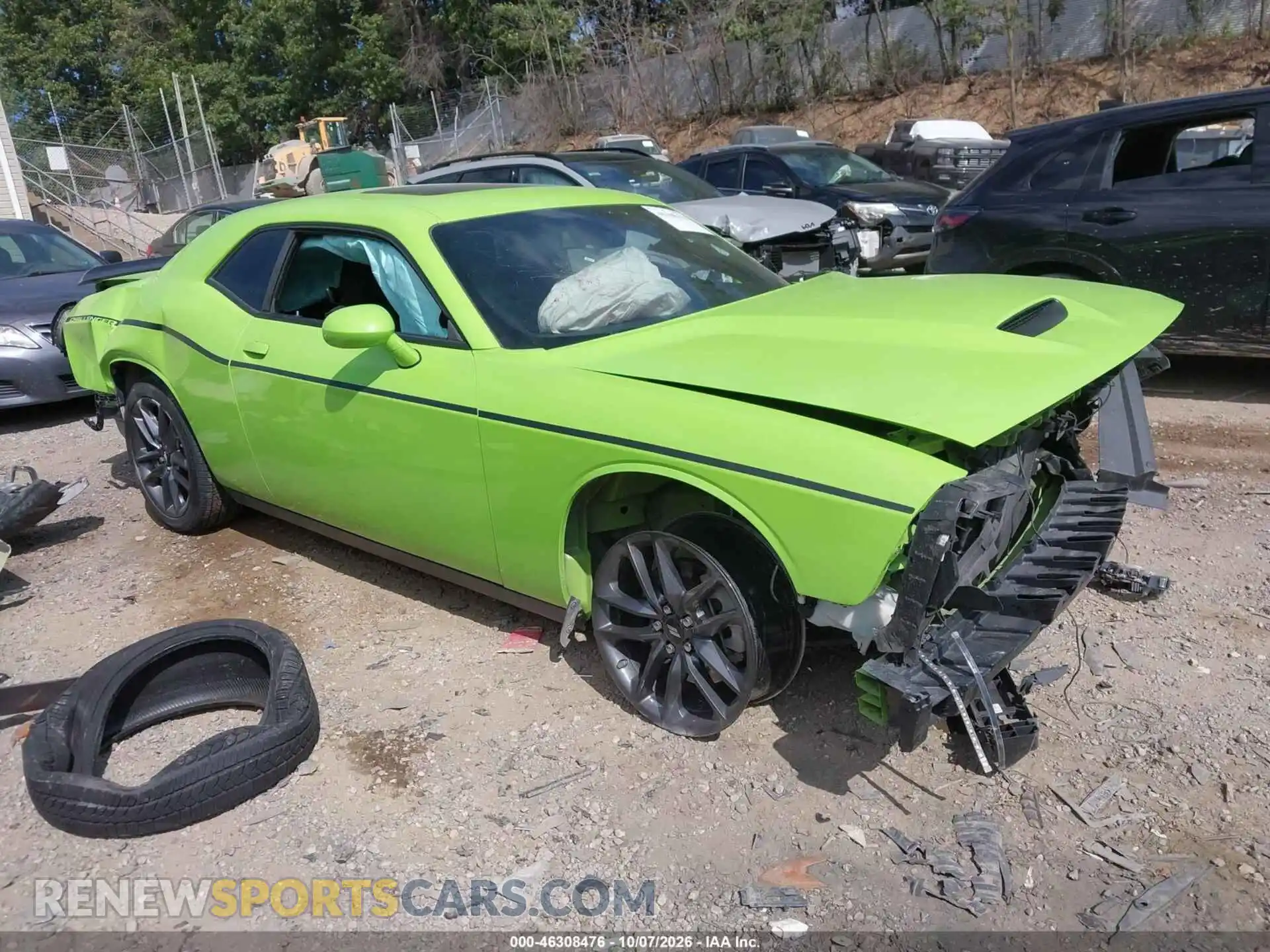 1 fotografías del automóvil dañado 2C3CDZKG1PH634816 DODGE CHALLENGER 2023