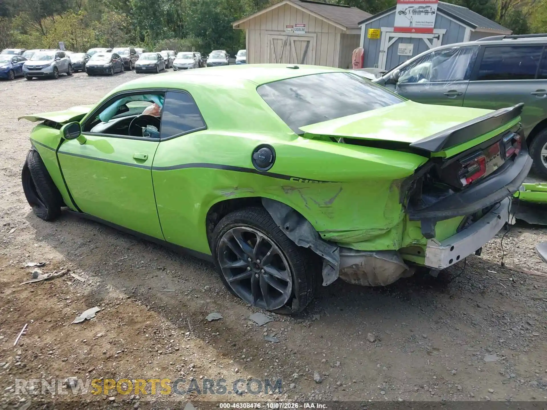3 fotografías del automóvil dañado 2C3CDZKG1PH634816 DODGE CHALLENGER 2023