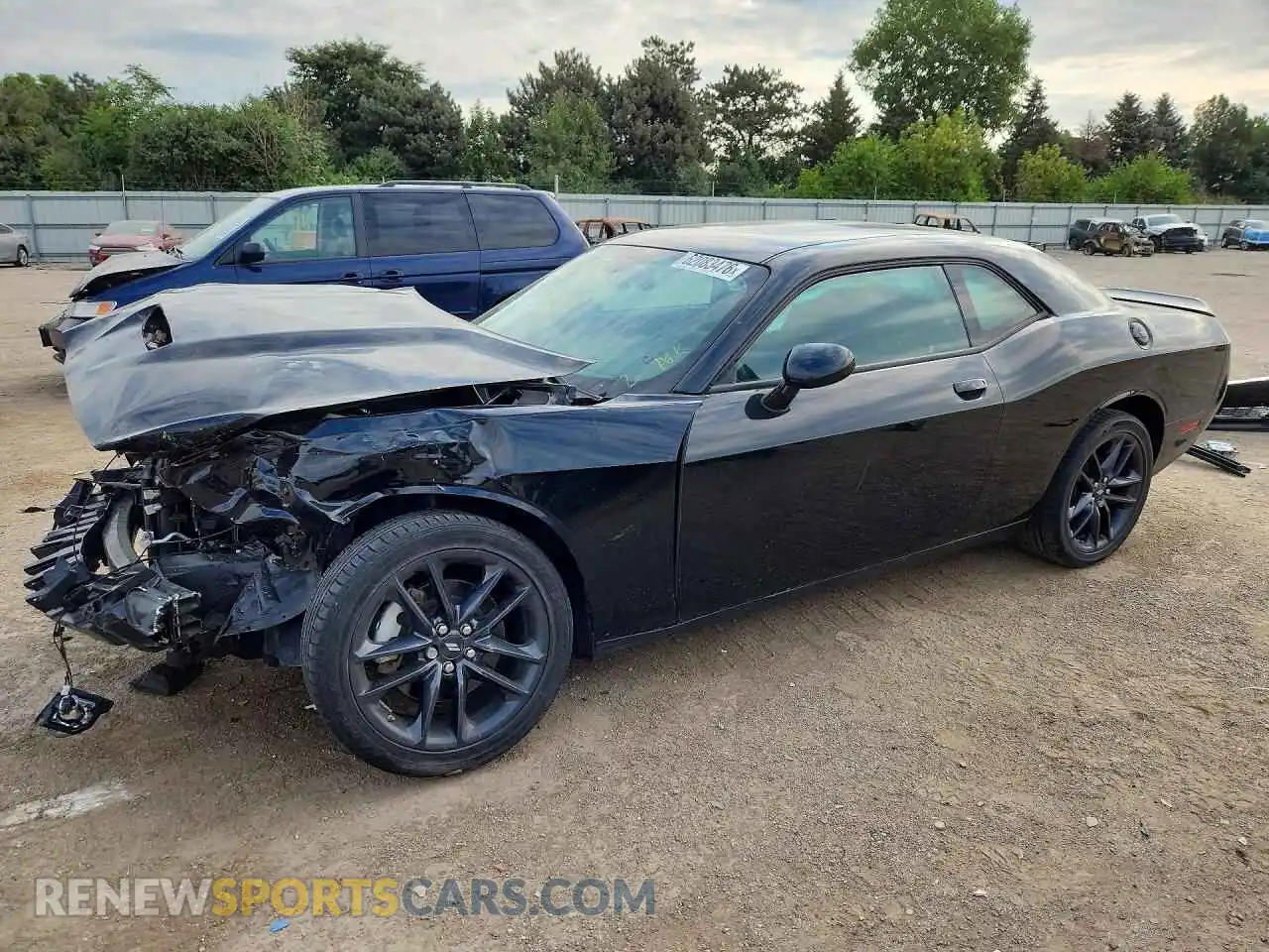 1 Photograph of a damaged car 2C3CDZKG5PH550353 DODGE CHALLENGER 2023