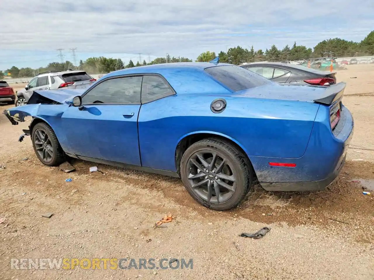 2 fotografías del automóvil dañado 2C3CDZKG6PH512761 DODGE CHALLENGER 2023