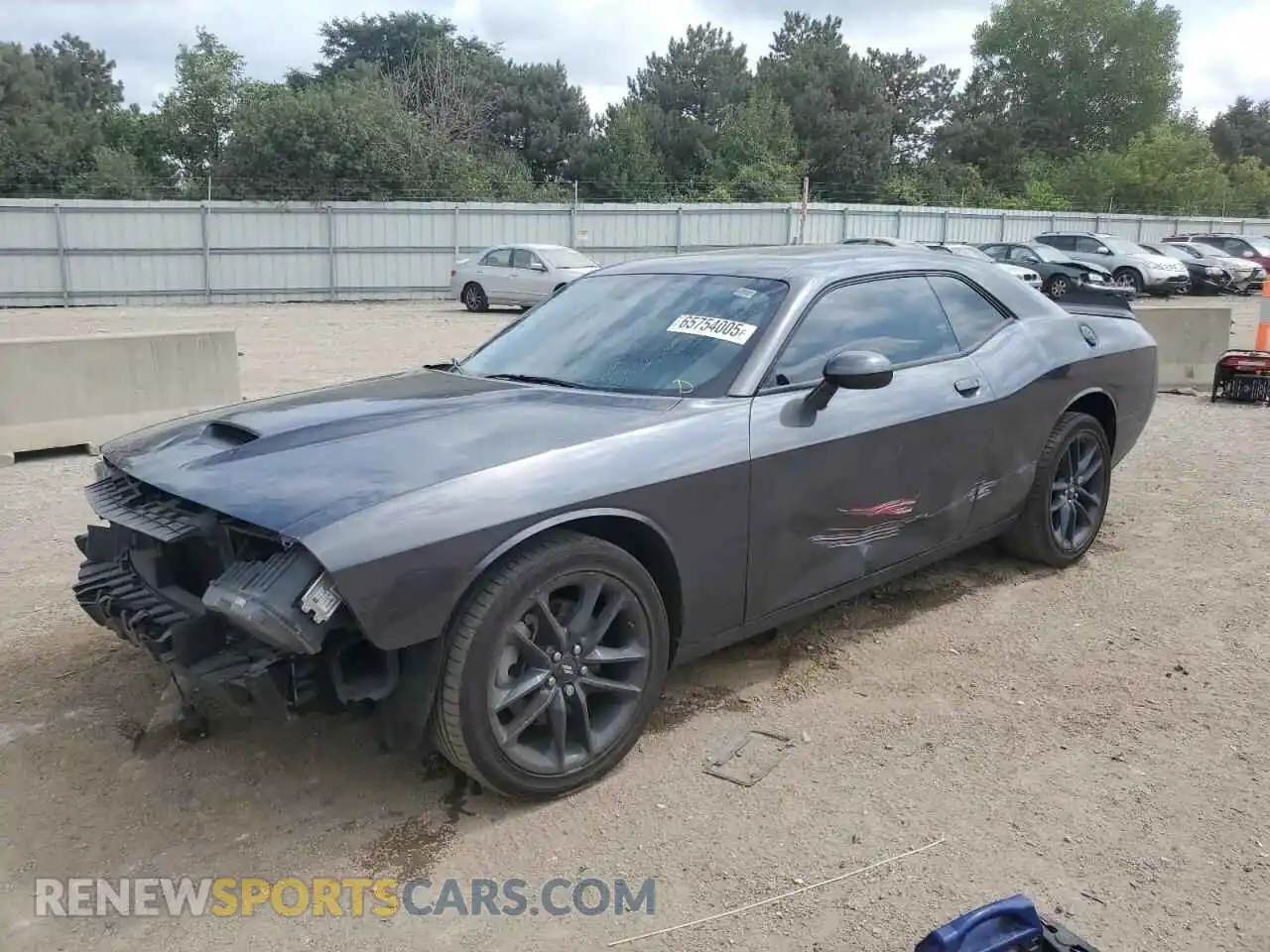 1 Photograph of a damaged car 2C3CDZKG6PH634746 DODGE CHALLENGER 2023