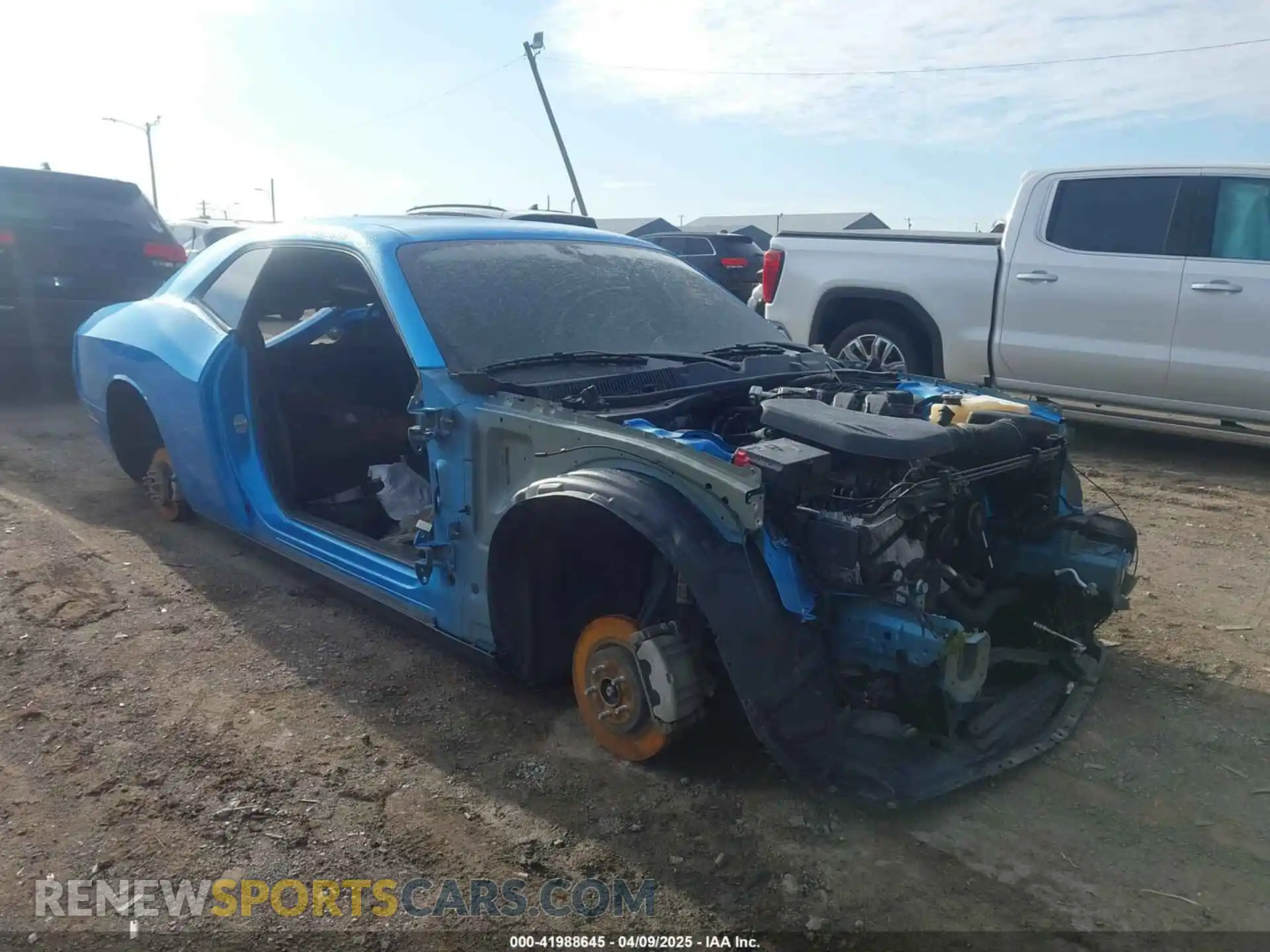 1 Photograph of a damaged car 2C3CDZKG6PH642233 DODGE CHALLENGER 2023