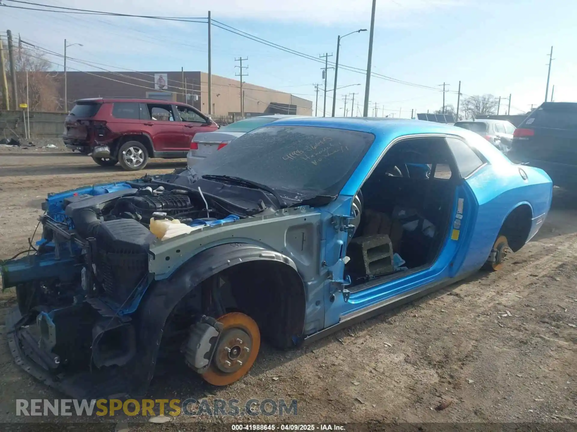 2 Photograph of a damaged car 2C3CDZKG6PH642233 DODGE CHALLENGER 2023