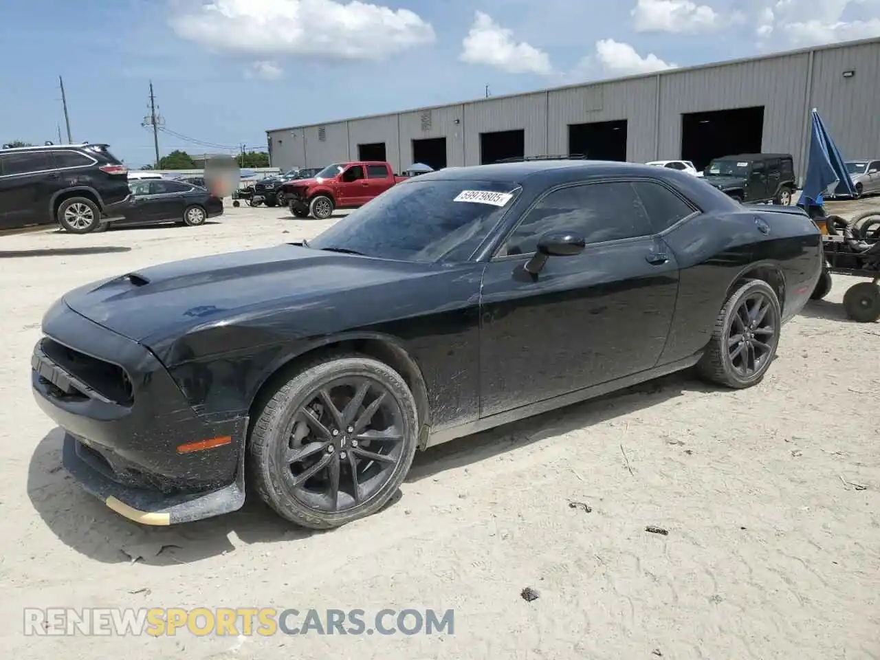 1 Photograph of a damaged car 2C3CDZKG7PH582723 DODGE CHALLENGER 2023