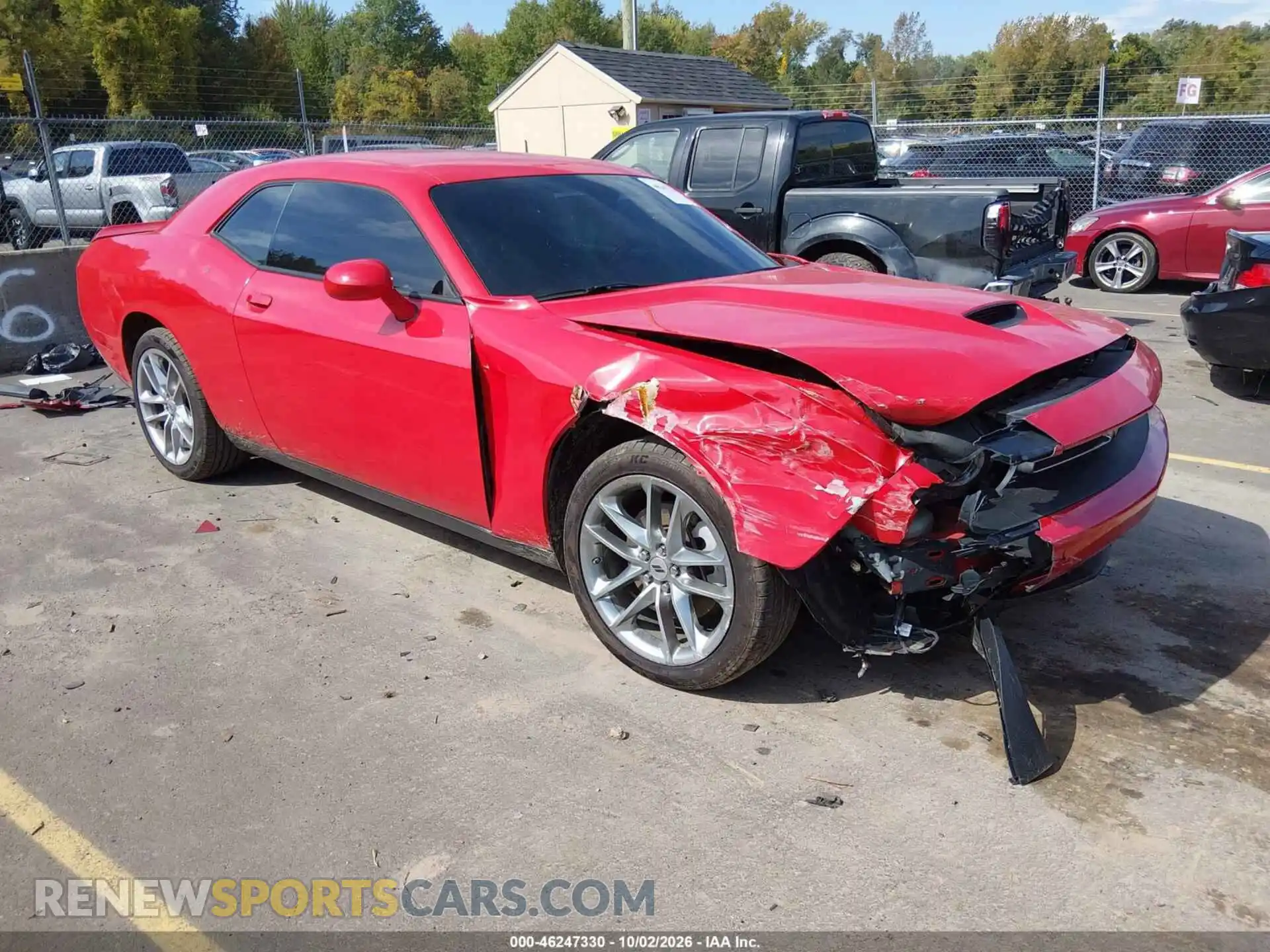 1 Photograph of a damaged car 2C3CDZKG9PH504332 DODGE CHALLENGER 2023