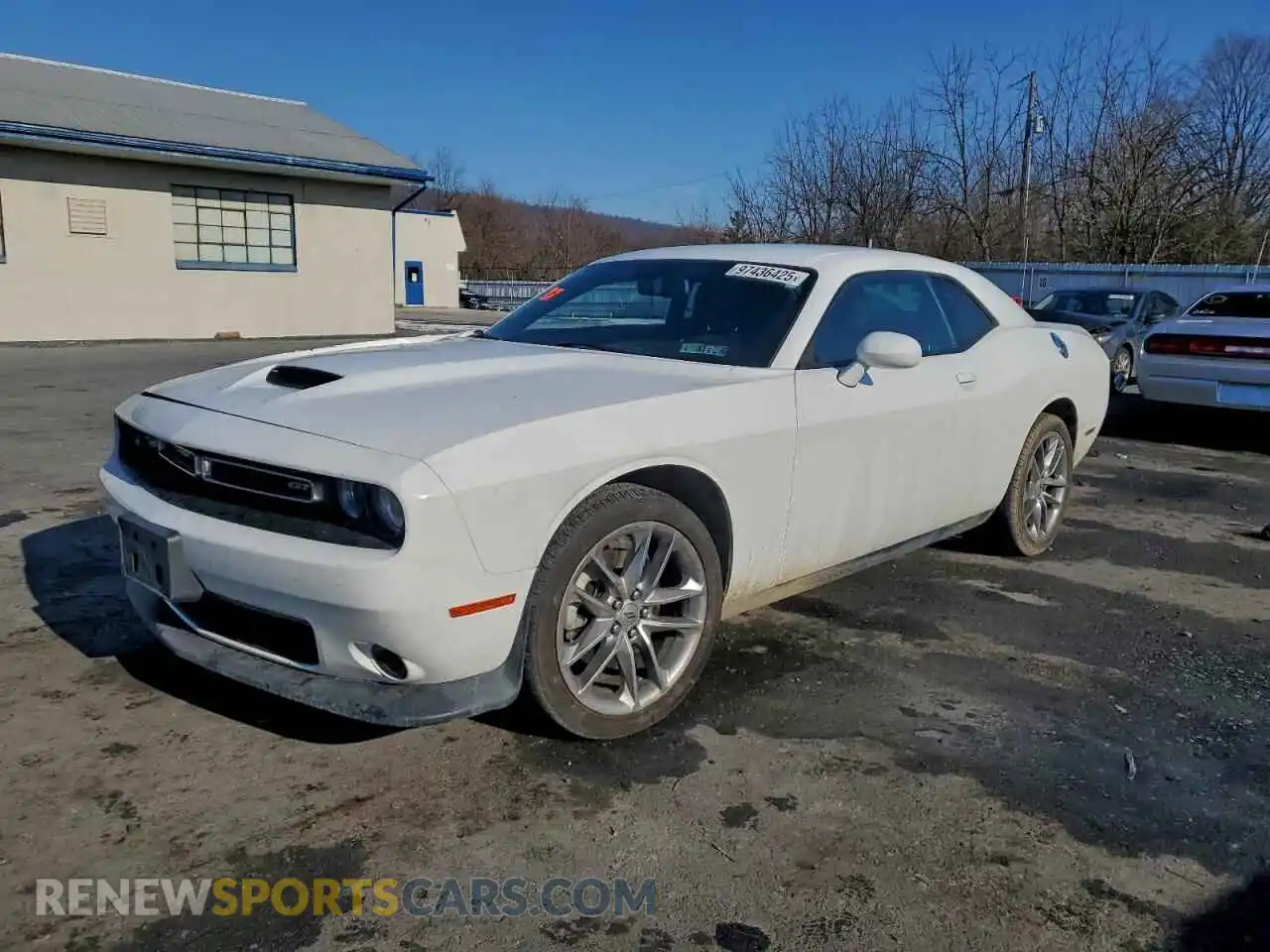 1 Photograph of a damaged car 2C3CDZKGXPH581369 DODGE CHALLENGER 2023