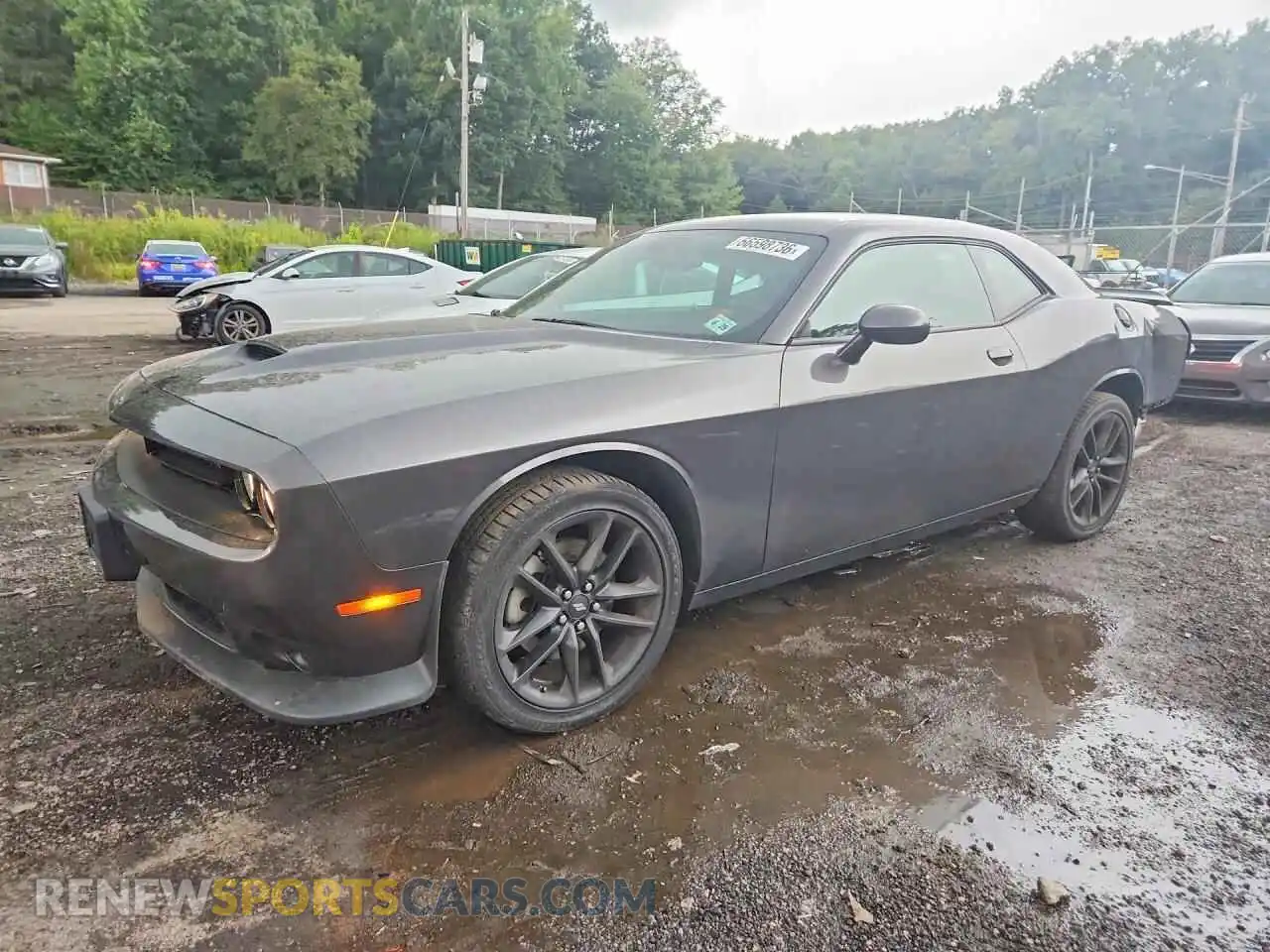 1 Photograph of a damaged car 2C3CDZKGXPH630473 DODGE CHALLENGER 2023
