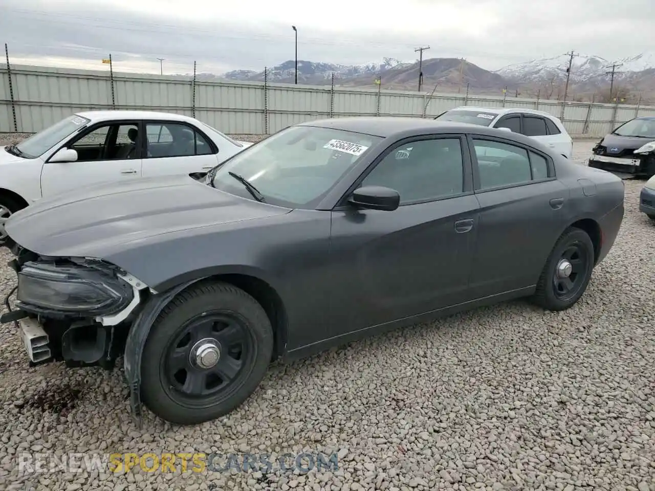 1 Photograph of a damaged car 2C3CDXAG3KH535669 DODGE CHARGER 2019