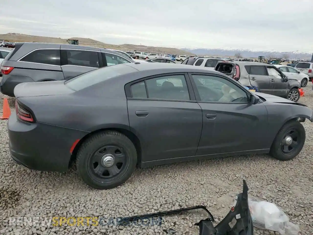 3 Photograph of a damaged car 2C3CDXAG3KH535669 DODGE CHARGER 2019