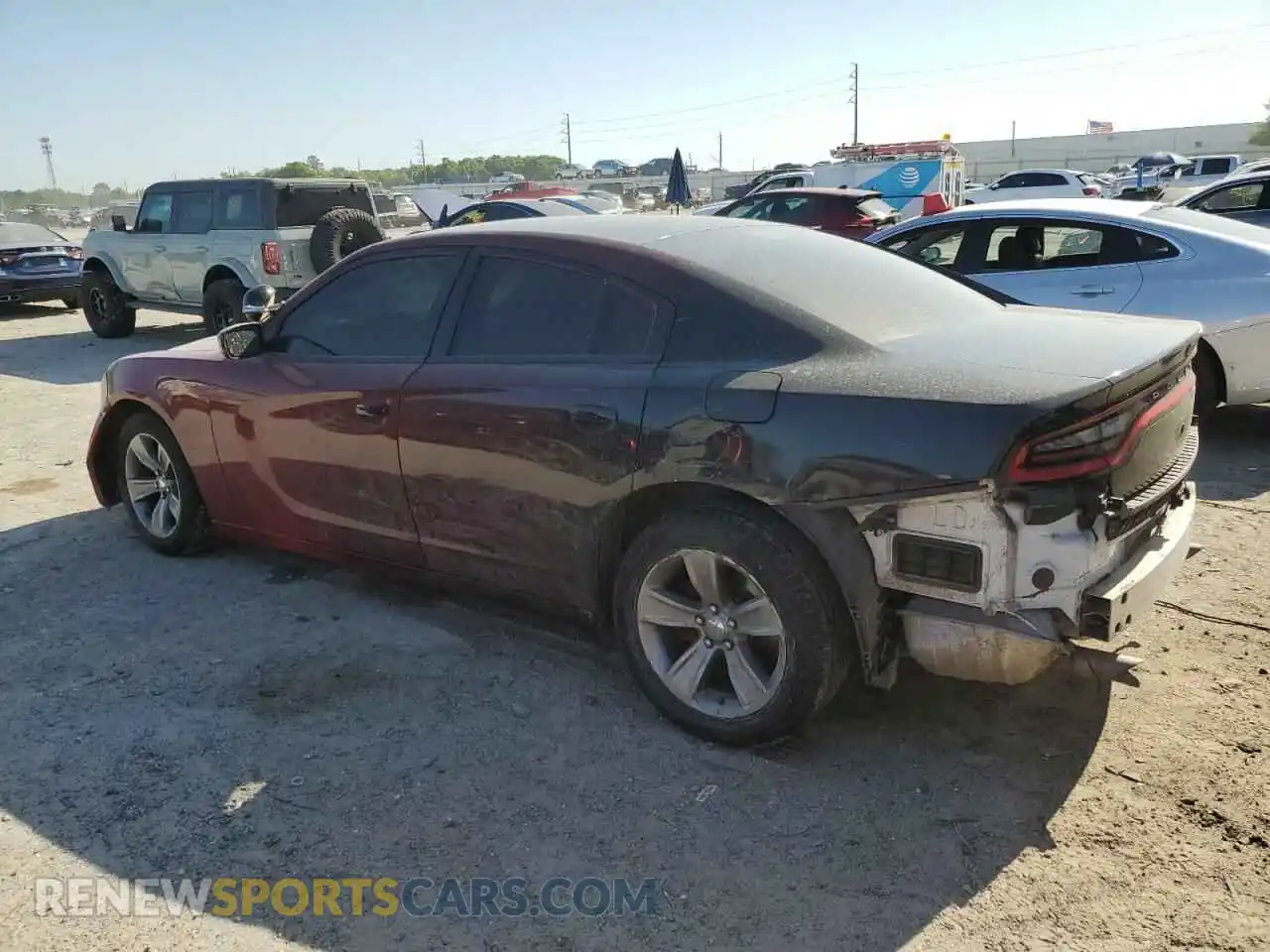 2 Photograph of a damaged car 2C3CDXAG4KH658882 DODGE CHARGER 2019