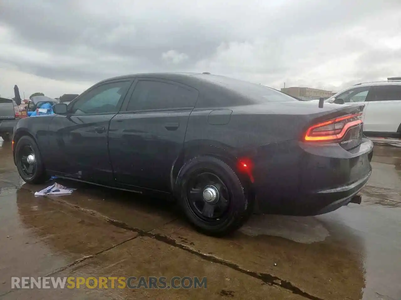 2 Photograph of a damaged car 2C3CDXAGXKH753432 DODGE CHARGER 2019