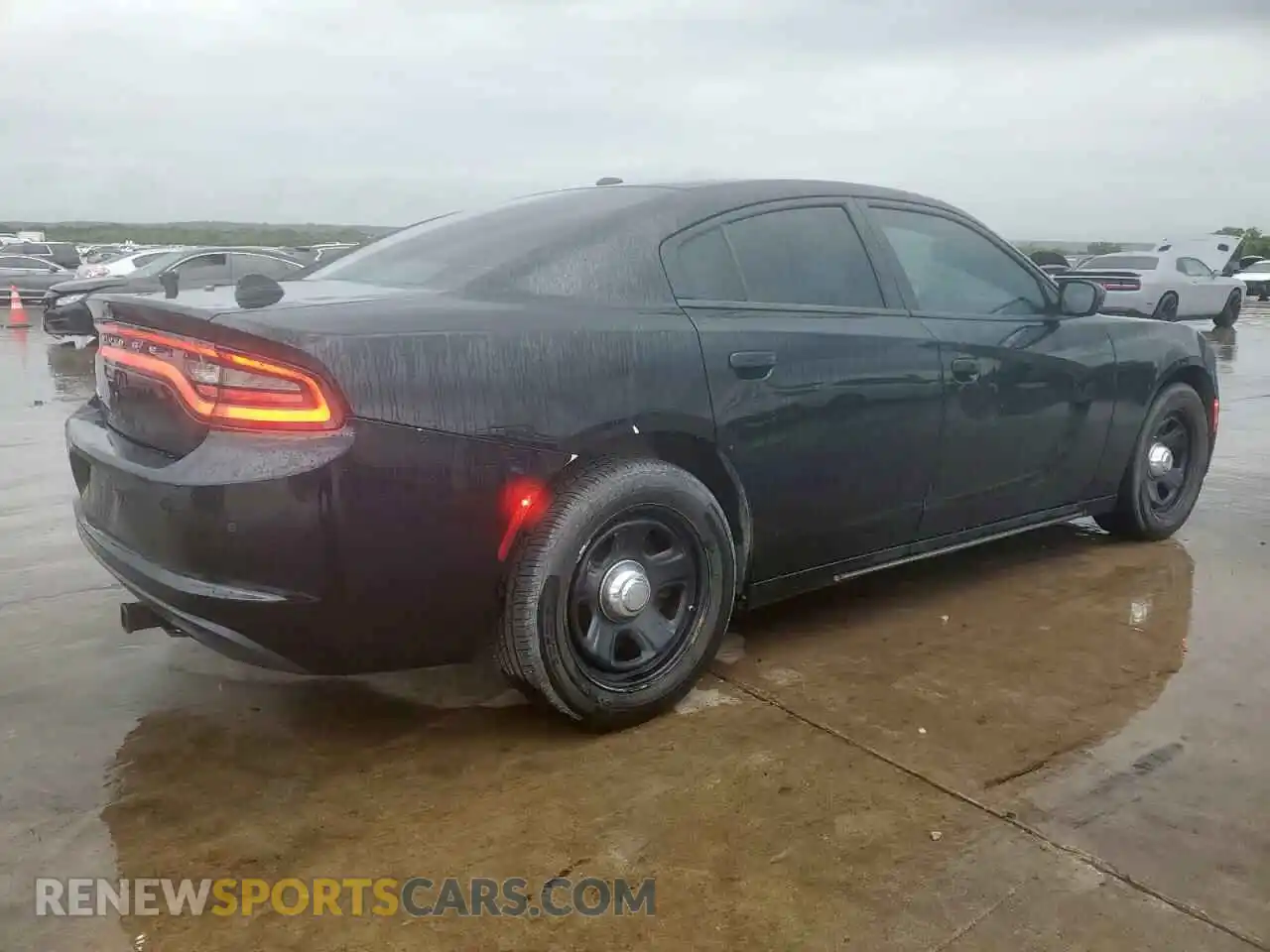 3 Photograph of a damaged car 2C3CDXAGXKH753432 DODGE CHARGER 2019