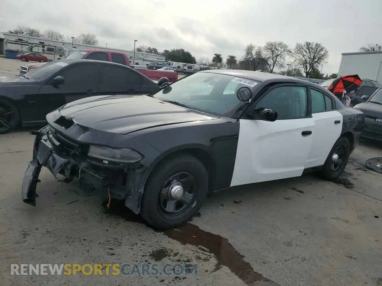 1 Photograph of a damaged car 2C3CDXAT6KH514120 DODGE CHARGER 2019