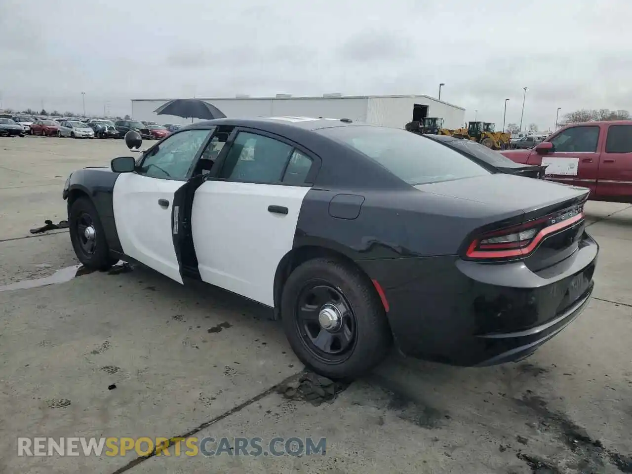 2 Photograph of a damaged car 2C3CDXAT6KH514120 DODGE CHARGER 2019