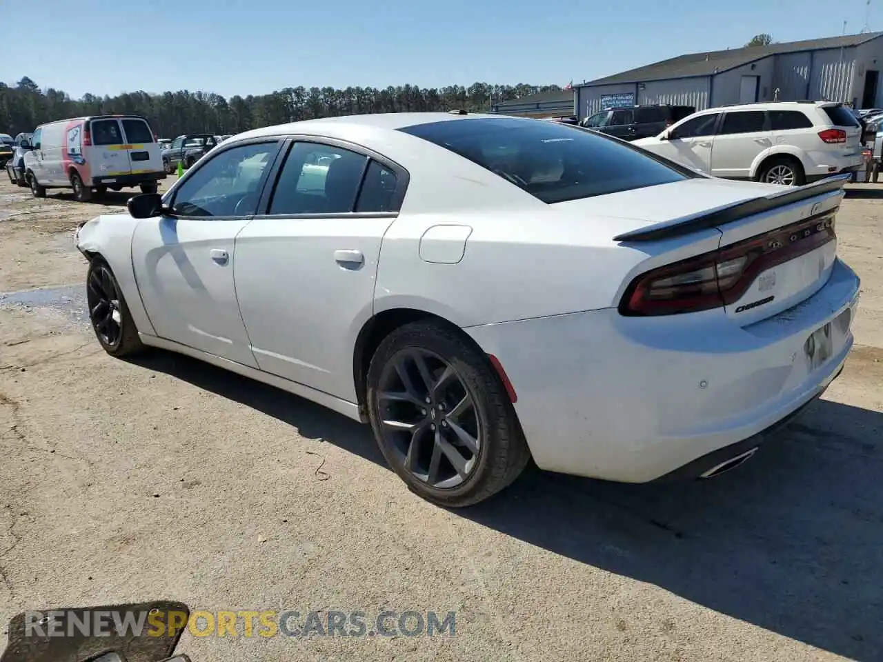 2 Photograph of a damaged car 2C3CDXBG0KH504989 DODGE CHARGER 2019