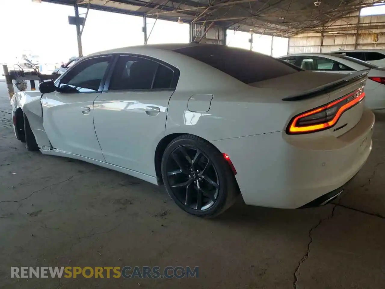 2 Photograph of a damaged car 2C3CDXBG0KH523462 DODGE CHARGER 2019