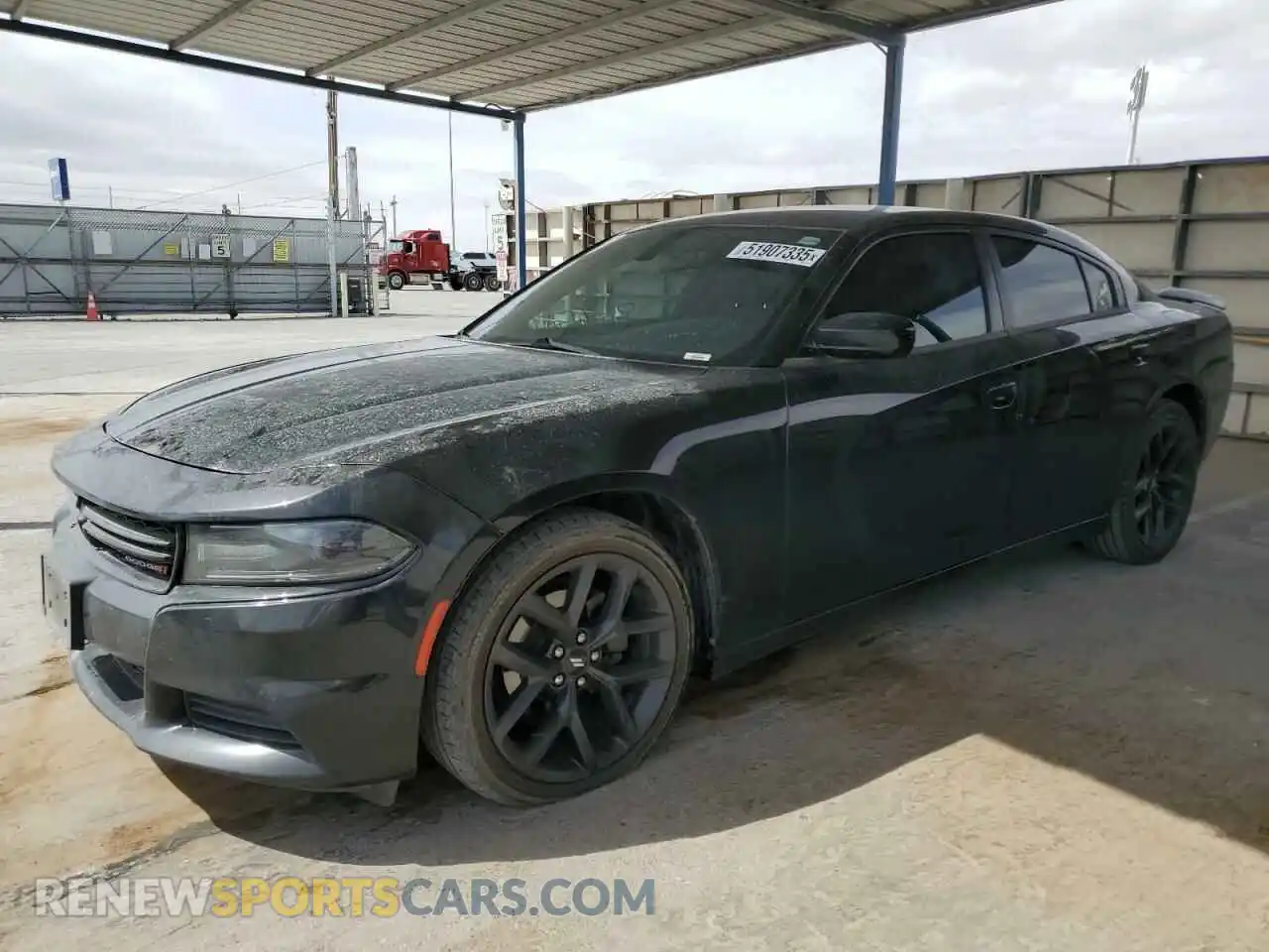 1 Photograph of a damaged car 2C3CDXBG0KH700687 DODGE CHARGER 2019