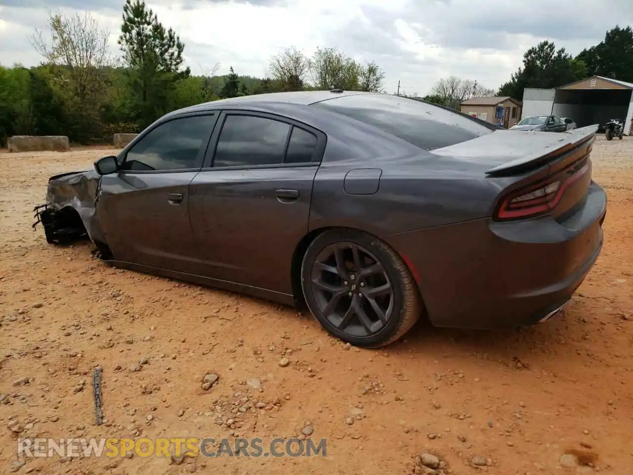 2 Photograph of a damaged car 2C3CDXBG0KH715190 DODGE CHARGER 2019