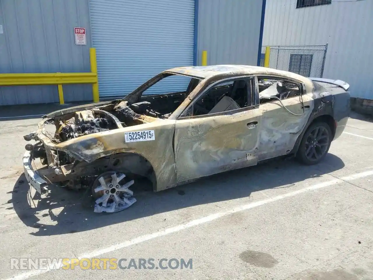 1 Photograph of a damaged car 2C3CDXBG1KH553733 DODGE CHARGER 2019