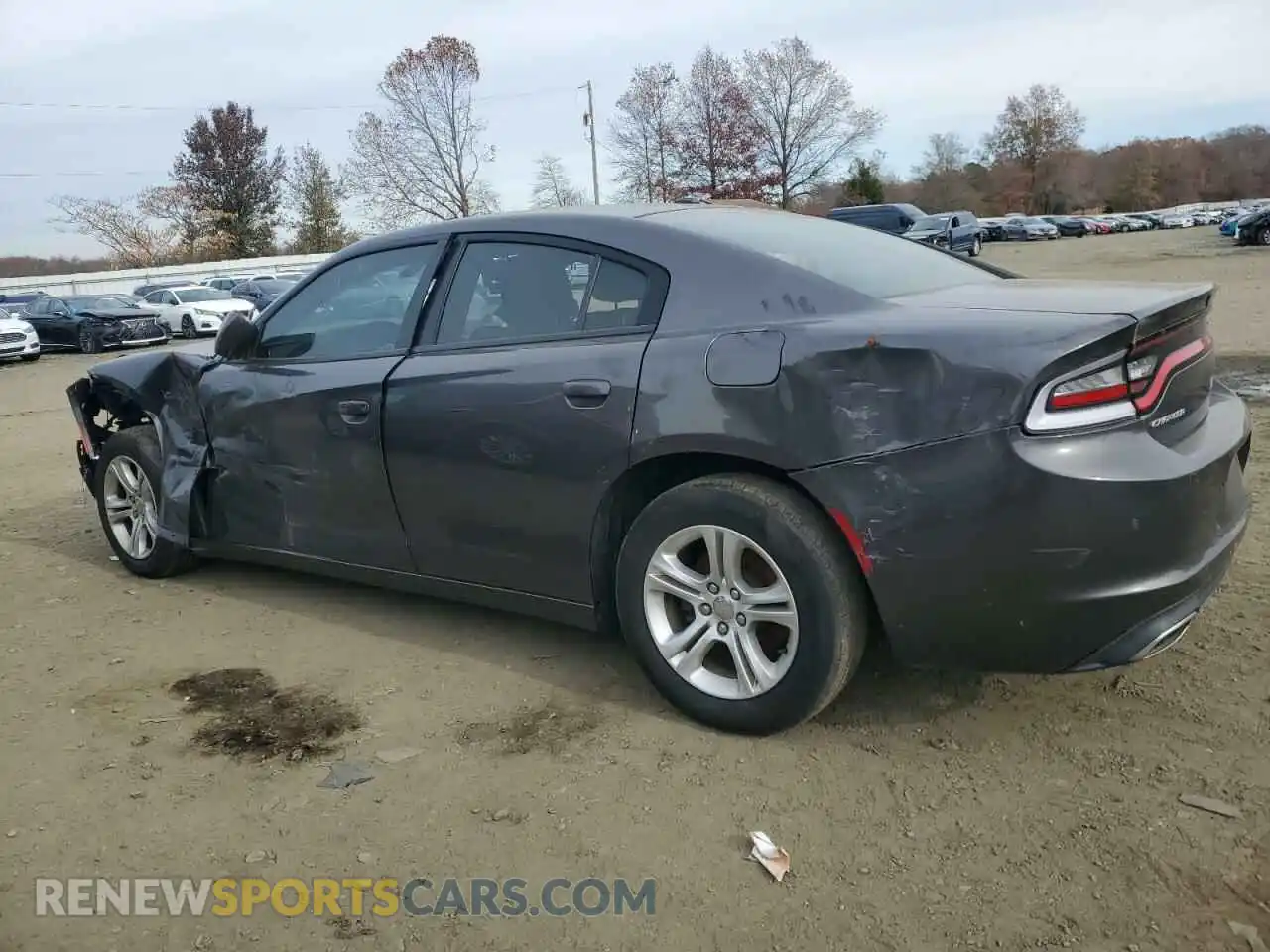 2 Photograph of a damaged car 2C3CDXBG1KH640838 DODGE CHARGER 2019