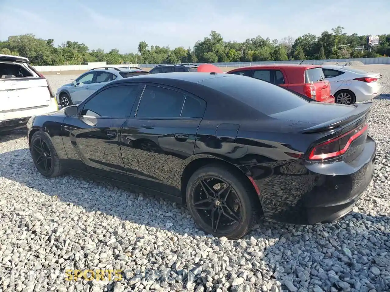 2 Photograph of a damaged car 2C3CDXBG1KH697184 DODGE CHARGER 2019