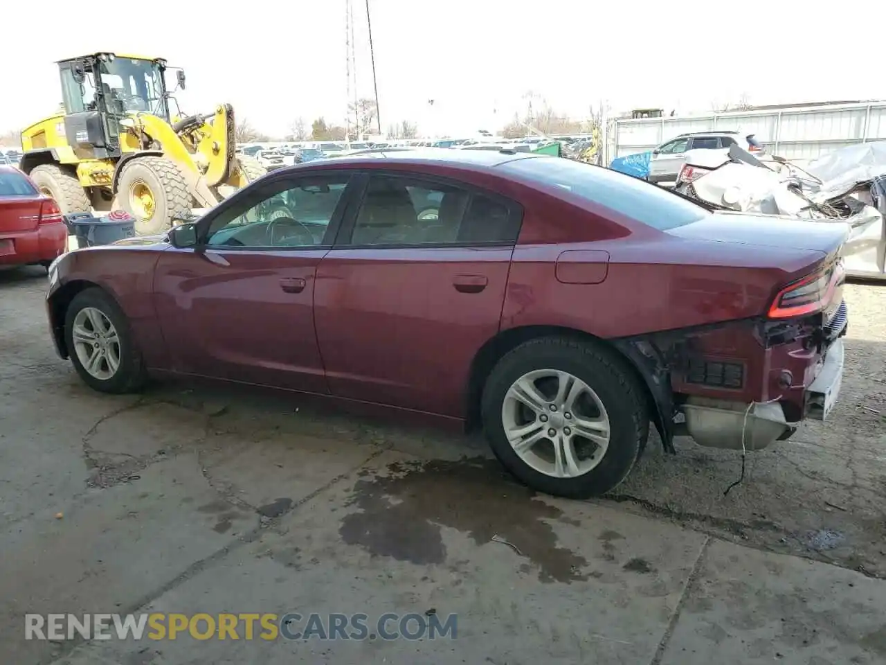 2 Photograph of a damaged car 2C3CDXBG1KH720852 DODGE CHARGER 2019