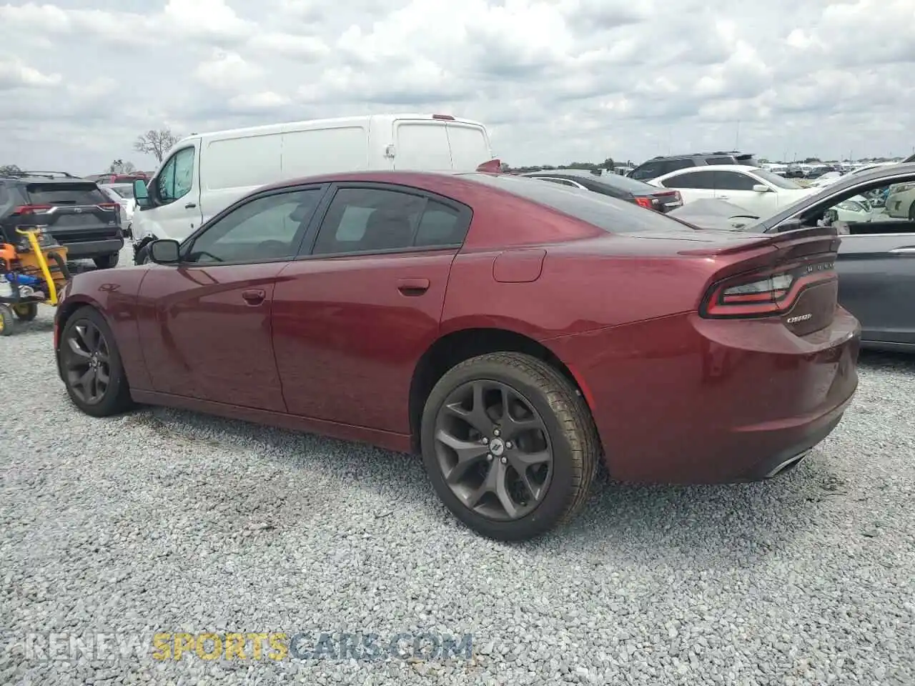 2 Photograph of a damaged car 2C3CDXBG1KH730295 DODGE CHARGER 2019