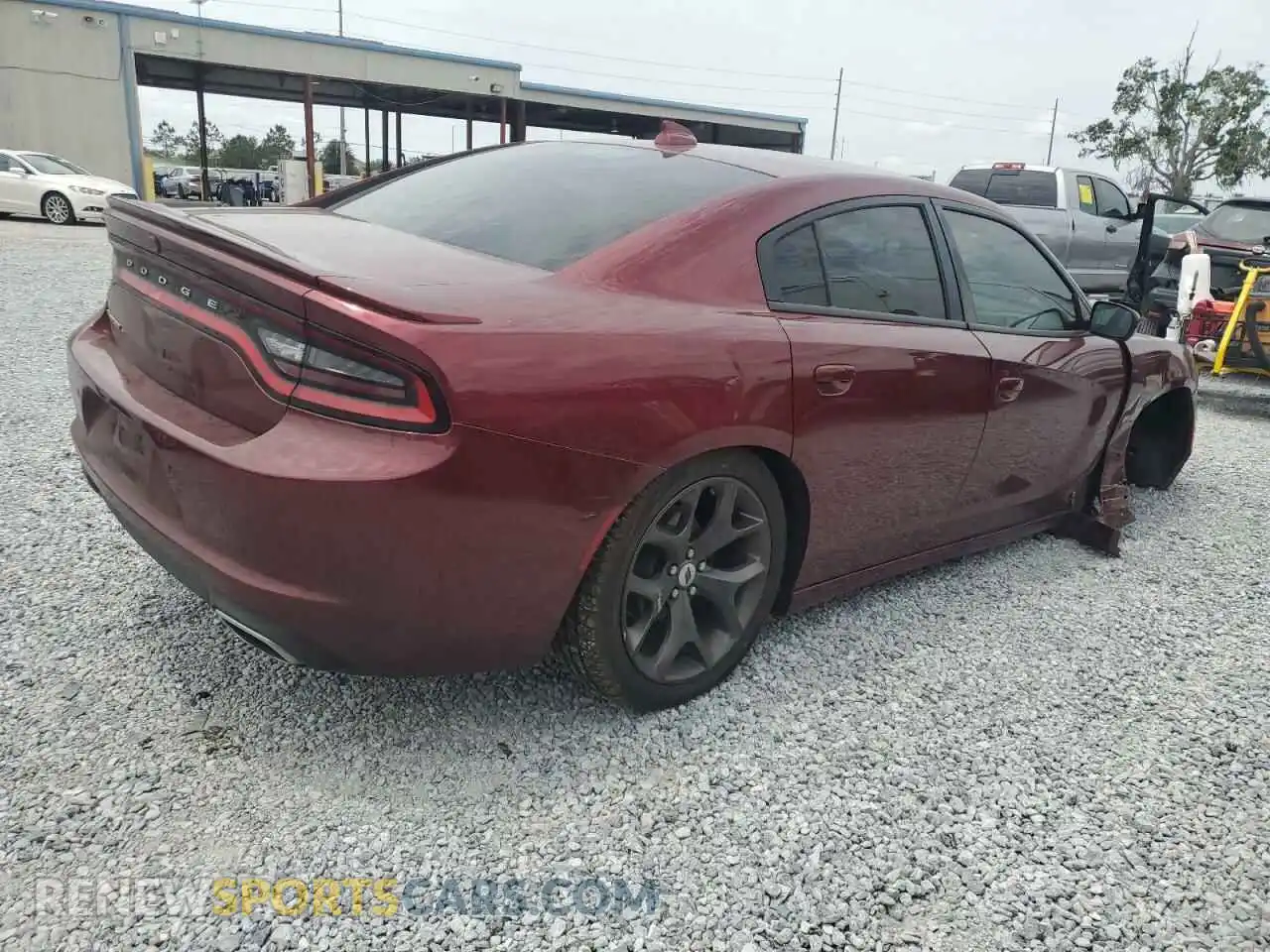 3 Photograph of a damaged car 2C3CDXBG1KH730295 DODGE CHARGER 2019