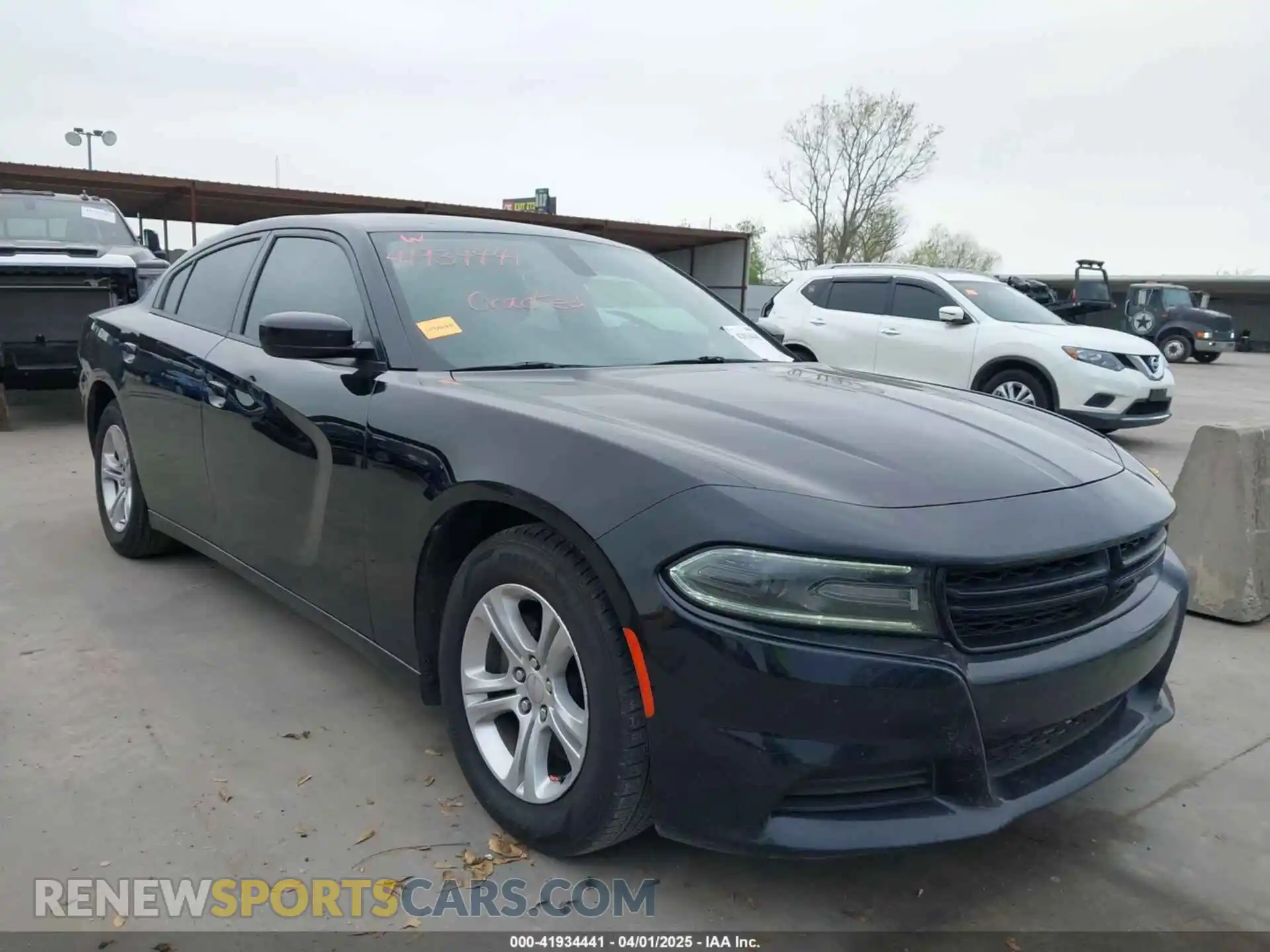 1 Photograph of a damaged car 2C3CDXBG2KH579435 DODGE CHARGER 2019