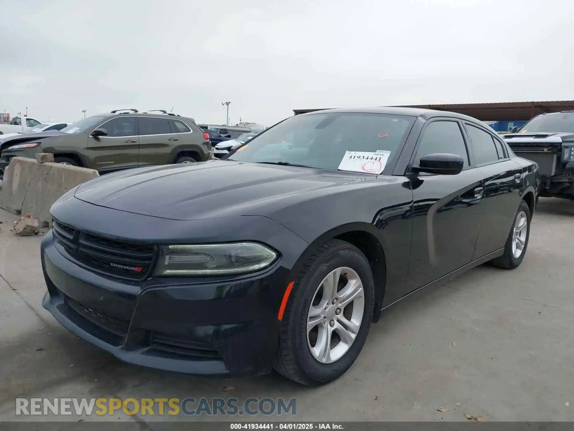 2 Photograph of a damaged car 2C3CDXBG2KH579435 DODGE CHARGER 2019