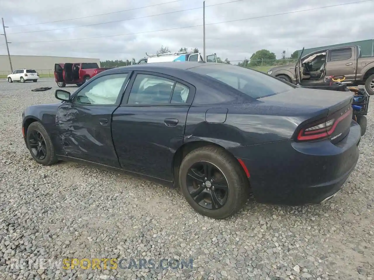 2 Photograph of a damaged car 2C3CDXBG2KH657115 DODGE CHARGER 2019
