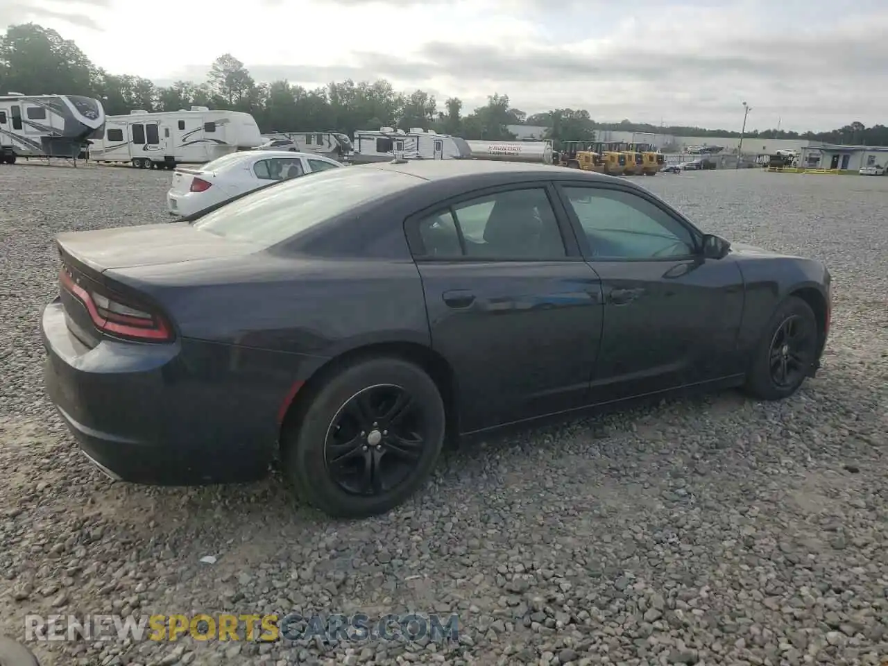 3 Photograph of a damaged car 2C3CDXBG2KH657115 DODGE CHARGER 2019
