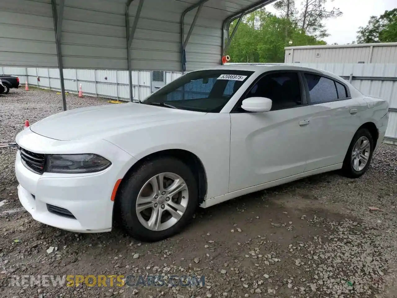 1 Photograph of a damaged car 2C3CDXBG2KH727888 DODGE CHARGER 2019