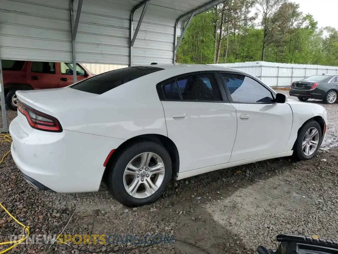 3 Photograph of a damaged car 2C3CDXBG2KH727888 DODGE CHARGER 2019