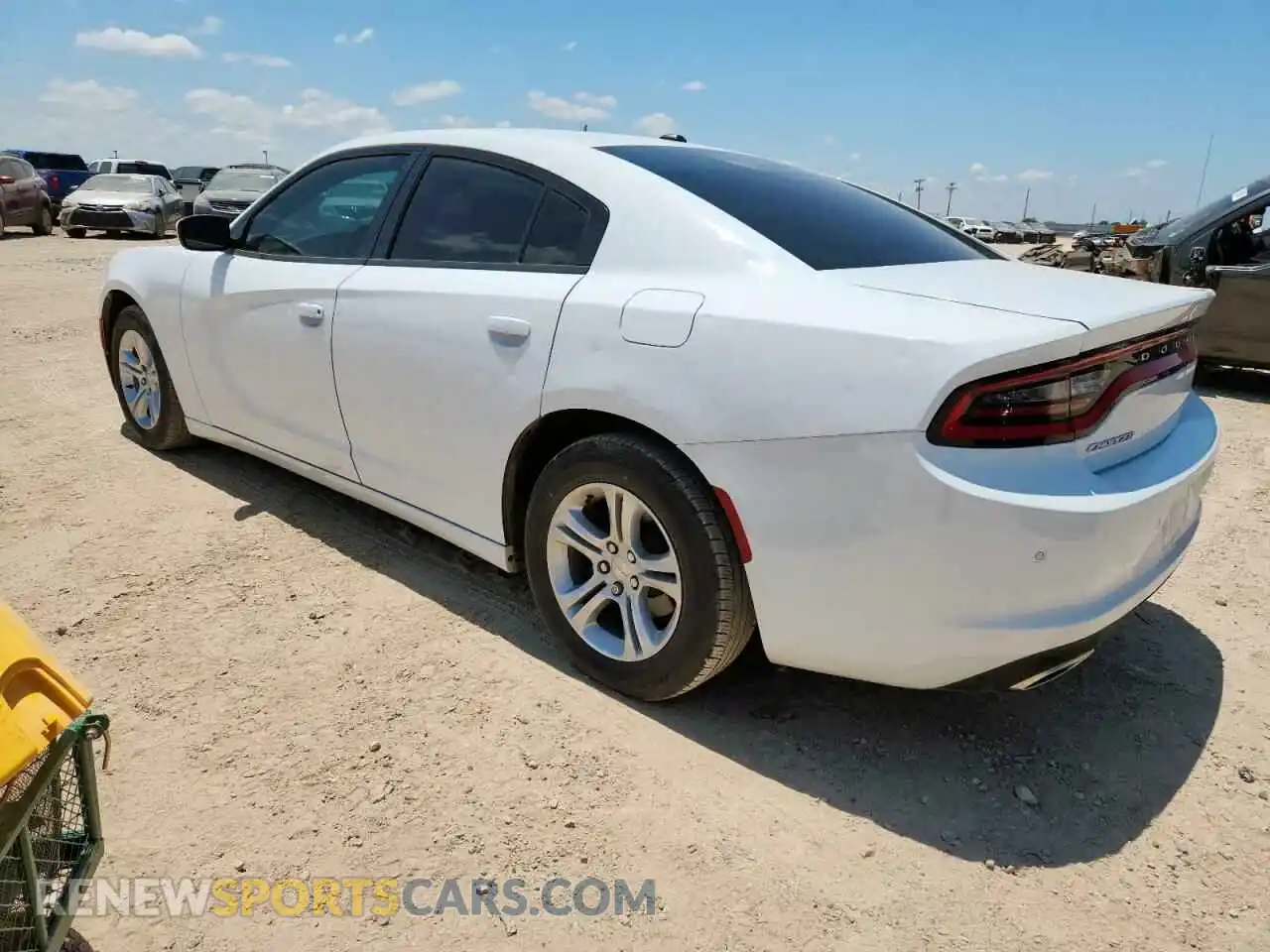 2 Photograph of a damaged car 2C3CDXBG2KH754850 DODGE CHARGER 2019