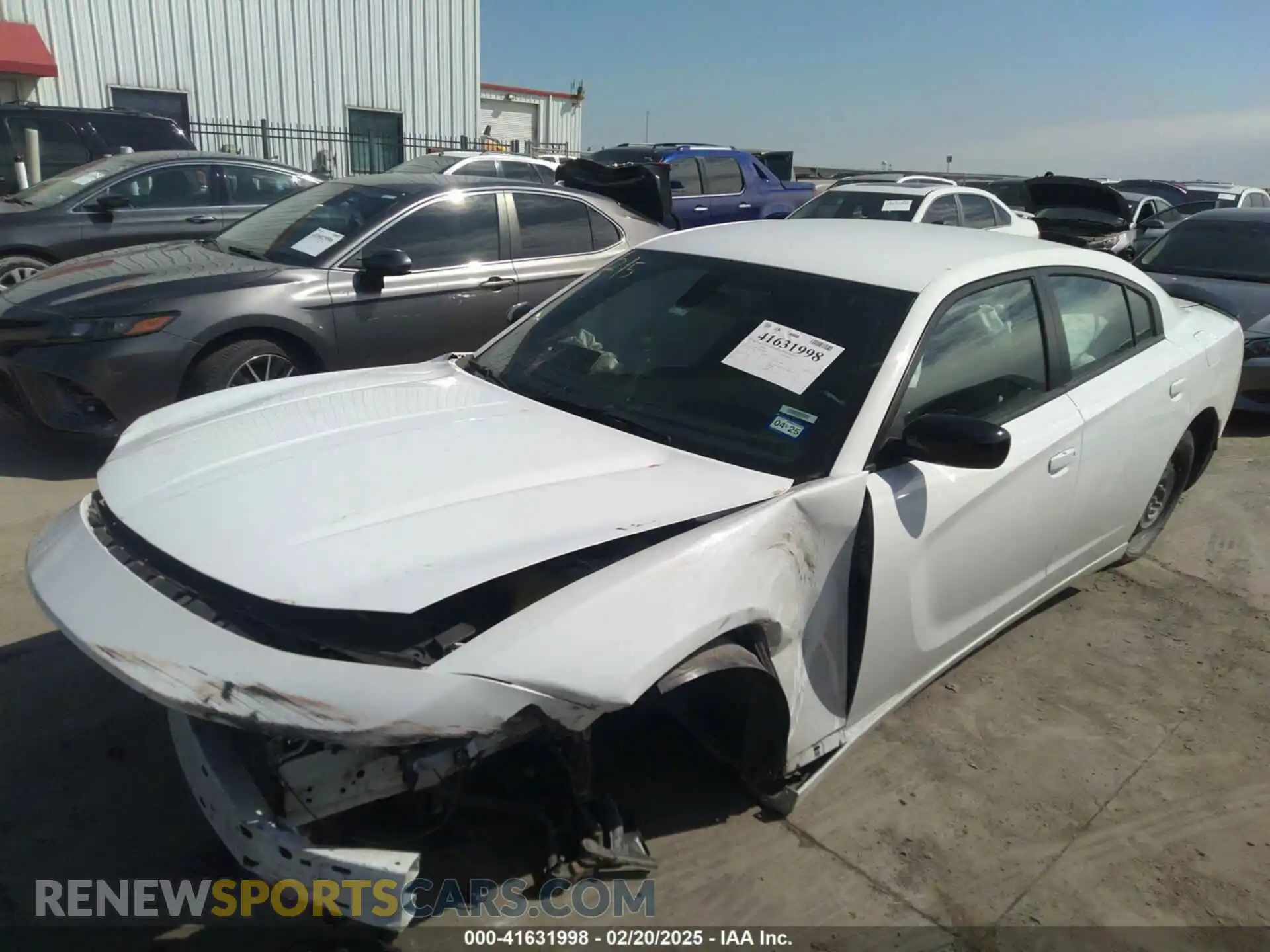 2 Фотография поврежденного автомобиля 2C3CDXBG3KH599872 DODGE CHARGER 2019