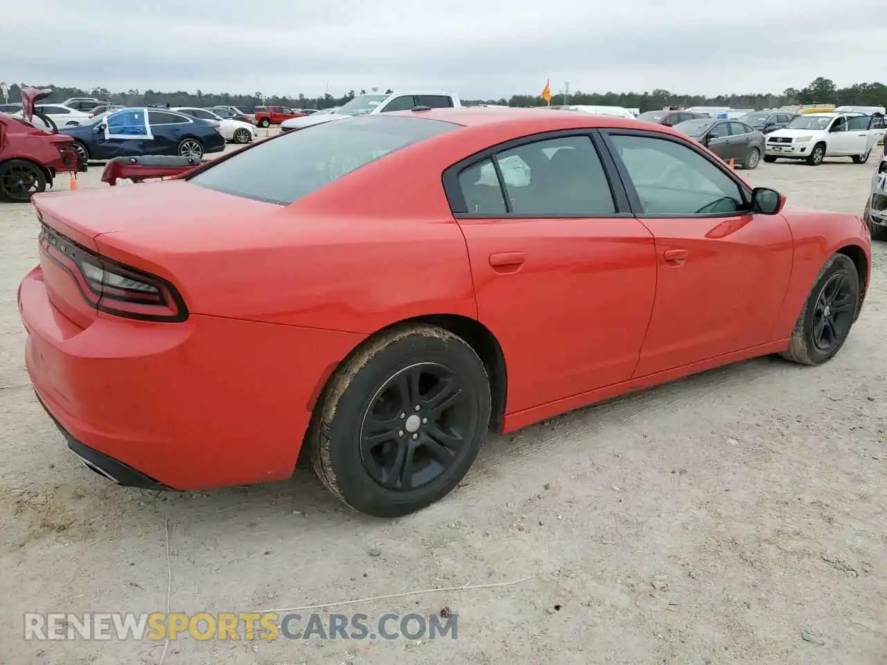3 Photograph of a damaged car 2C3CDXBG3KH615598 DODGE CHARGER 2019